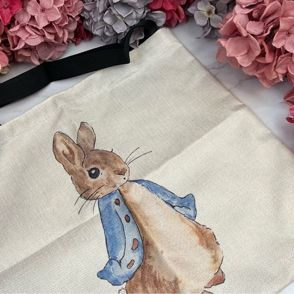 Eco-Friendly Peter Rabbit Bunny Folding Tote Bag - Picture 6 of 16